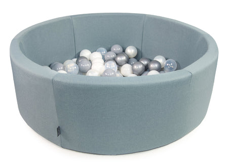 Ball-Pit Square Grey 90x90X40cm (+200 Balls)