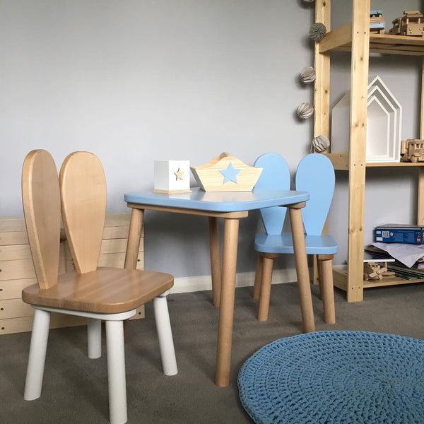 Handmade Bunny Chair - Wood-Chair-BabyUniqueCorn