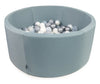 Ball-Pit Round Doux Dark Mint 90X30cm (+200 Balls)-Ball-Pit-BabyUniqueCorn