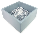 Ball-Pit Square Dark Mint 90x90X40cm (+200 Balls)-Ball-Pit-BabyUniqueCorn
