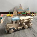 Handmade Truck With Wood Bale-Dolls Rocking Cradle-BabyUniqueCorn