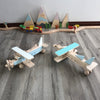 Handmade Wooden Aeroplane-Dolls Rocking Cradle-BabyUniqueCorn