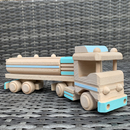 Handmade Truck With Wood Bale