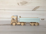 Handmade Wooden Truck-Dolls Rocking Cradle-BabyUniqueCorn