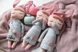 Personalised Metoo Doll Grey - 42cm-Soft Toy-BabyUniqueCorn