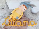 Personalised Metoo Doll Yellow - 70cm-Soft Toy-BabyUniqueCorn