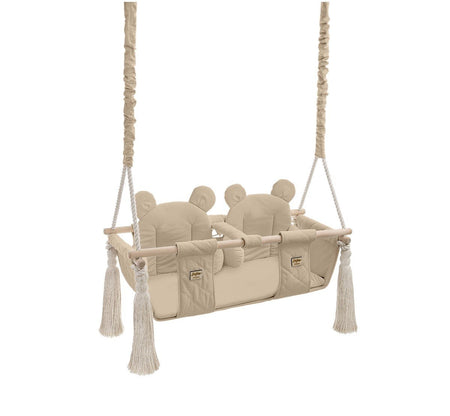 Hanging Cocoon Swing White Frill