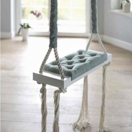 Hanging Cocoon Swing Silver Wind